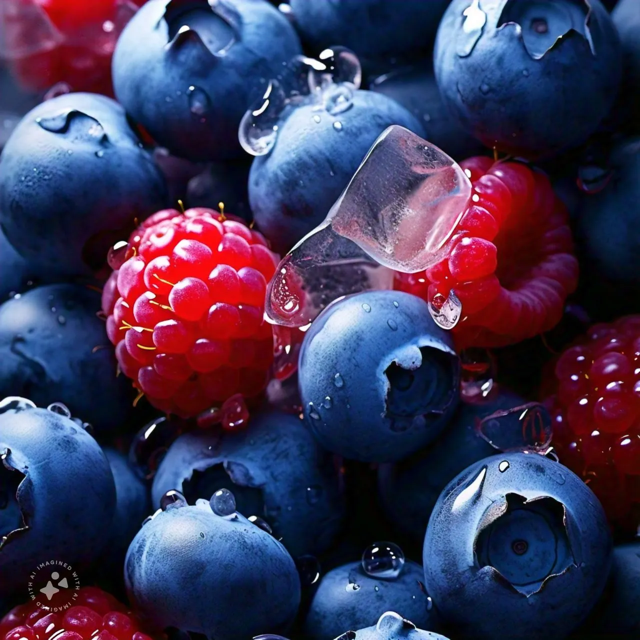 BLUEBERRY RASPBERRY ICE Background