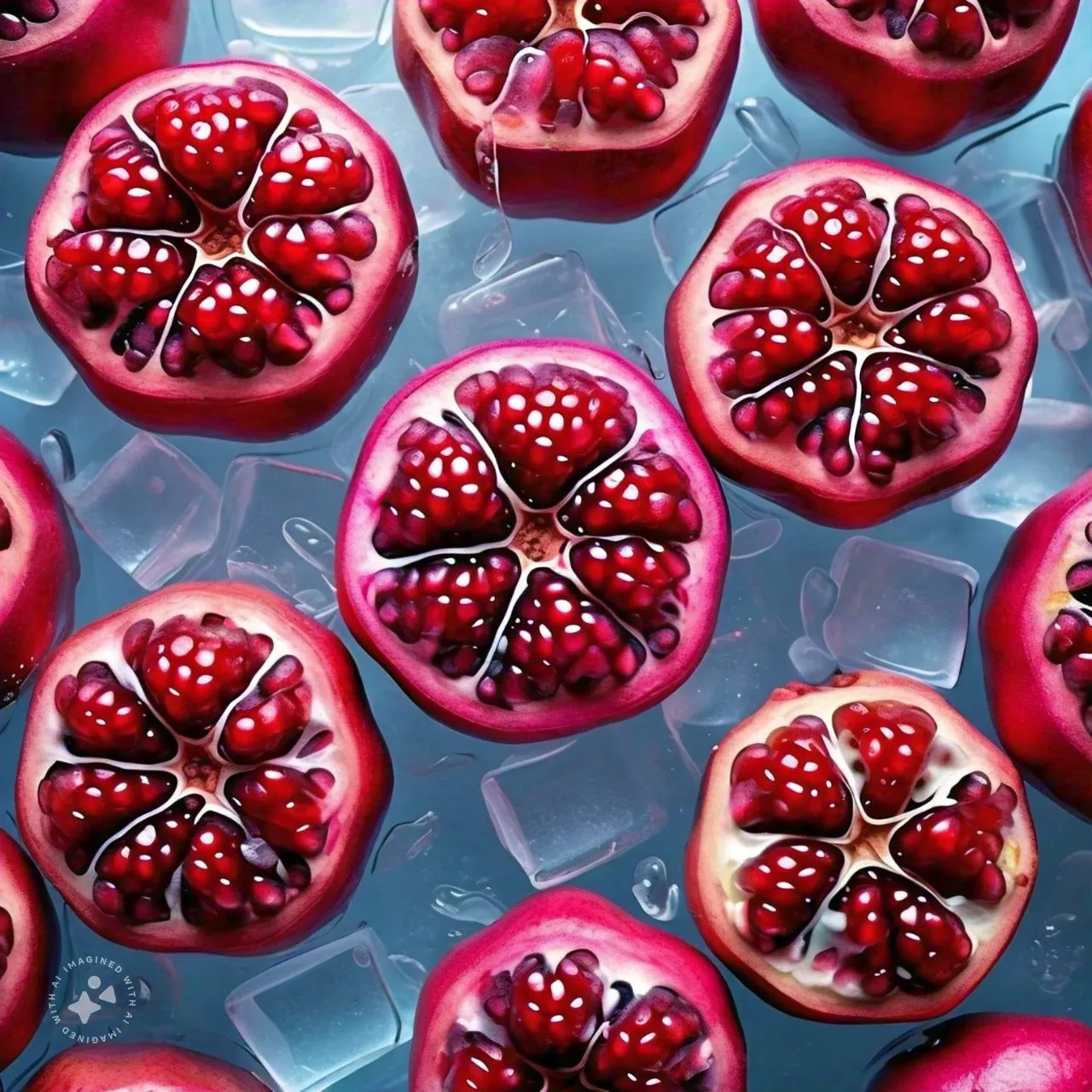 POMEGRANTE ICE Background